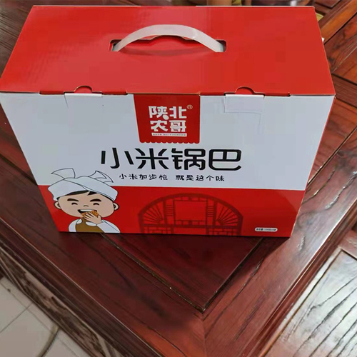陕北农哥小米锅巴礼盒648-盒